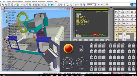 fanuc cnc machine control panel|free cnc programming software fanuc.